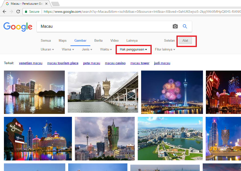 Panduan Mencari Gambar Berlisensi Creative Commons Melalui Mesin